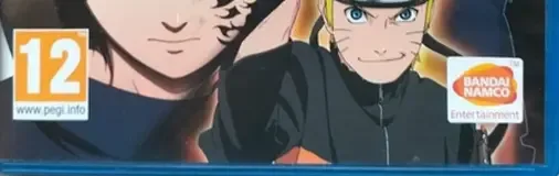 Naruto Shippuden: Ultimate Ninja Storm Trilogy, the PEGI square on its front