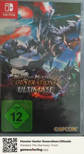 Monster Hunter Generations Ultimate Nintendo Switch, Germany box front