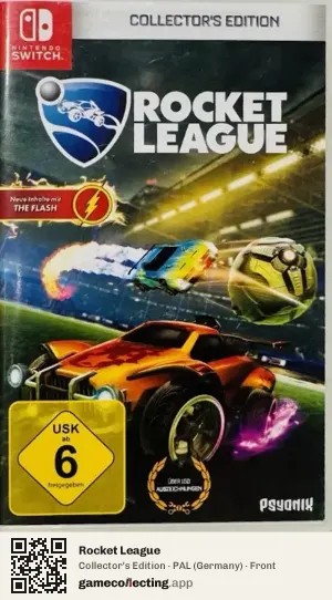 Rocket League Nintendo Switch, Germany box front