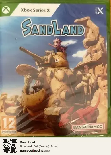 Sand Land Xbox Series X, France box front