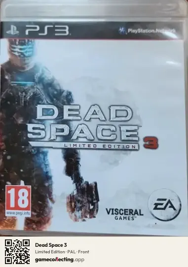 Dead Space 3 PlayStation 3, PAL box front