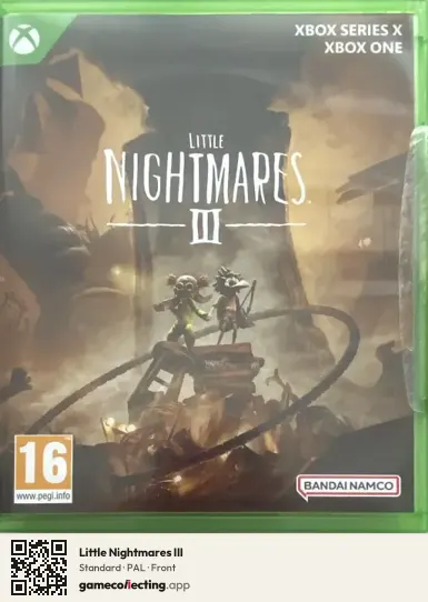 Little Nightmares III Xbox Series X, PAL box front