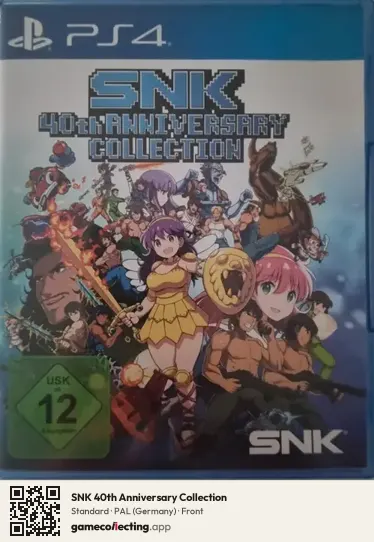 SNK 40th Anniversary Collection PlayStation 4, Germany box front
