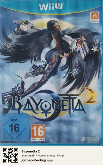 Bayonetta 2 Nintendo Wii U, Germany box front
