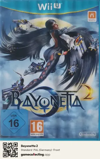 Bayonetta 2 Nintendo Wii U, Germany box front