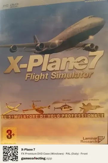 X-Plane 7 Computer, Italy box front