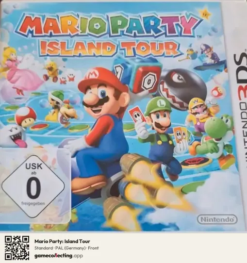Mario Party: Island Tour Nintendo 3DS, Germany box front