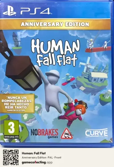Human: Fall Flat PlayStation 4, PAL box front