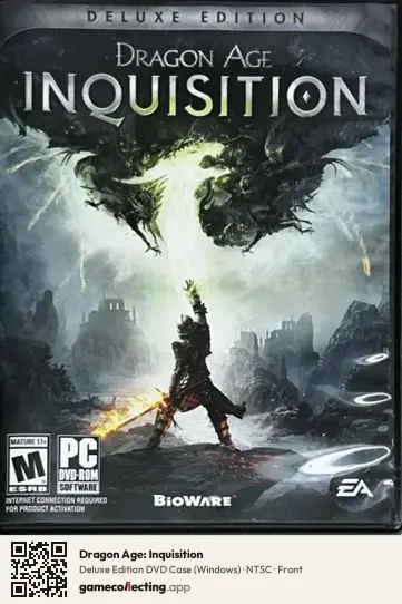 Dragon Age: Inquisition Computer, NTSC box front