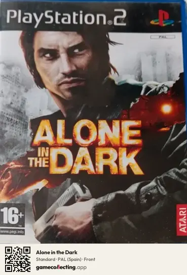 Alone in the Dark PlayStation 2, Spain box front