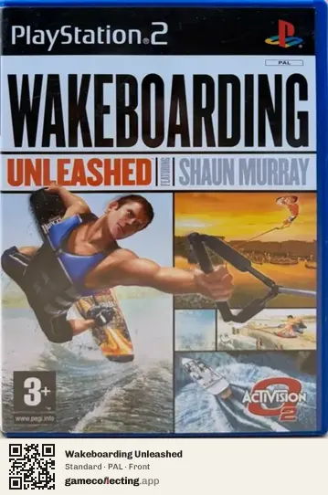 Wakeboarding Unleashed PlayStation 2, PAL box front