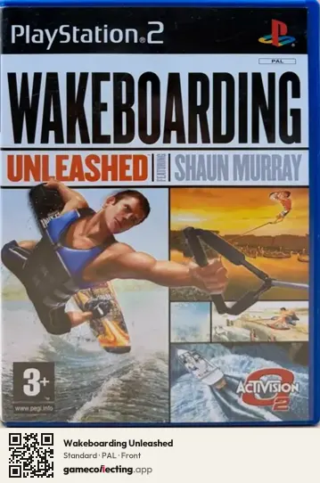 Wakeboarding Unleashed PlayStation 2, PAL box front