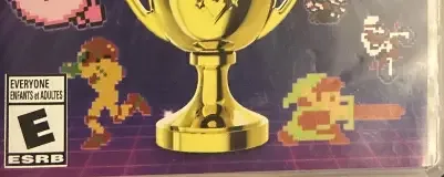 Nintendo World Championships: NES Edition, the ESRB box on its front