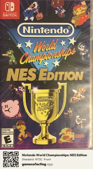 Nintendo World Championships: NES Edition Nintendo Switch, NTSC box front