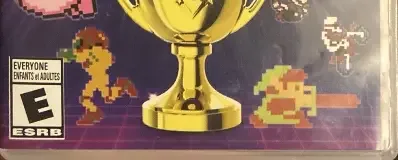 Nintendo World Championships: NES Edition, the ESRB box on its front