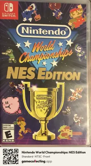 Nintendo World Championships: NES Edition Nintendo Switch, NTSC box front