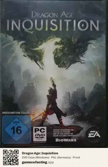 Dragon Age: Inquisition Computer, Germany box front