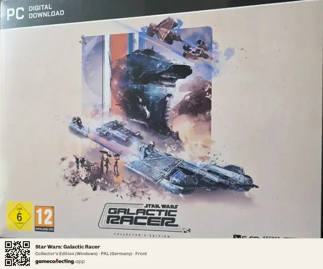 Star Wars: Galactic Racer Computer, Germany box front