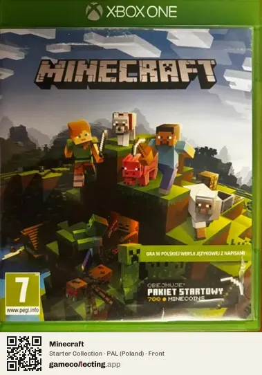Minecraft Xbox One, Poland box front