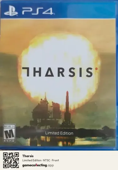 Tharsis PlayStation 4, NTSC box front