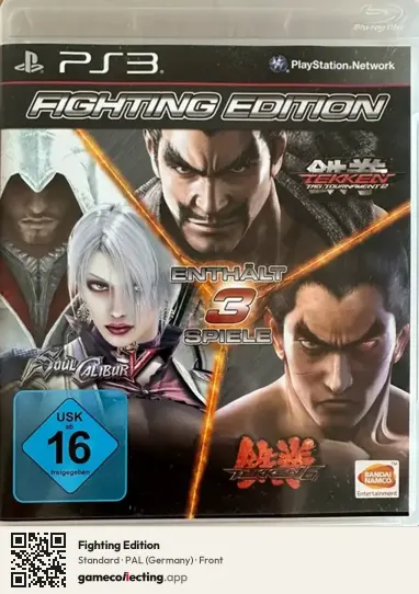 Fighting Edition PlayStation 3, Germany box front