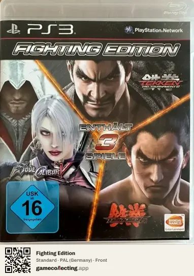 Fighting Edition PlayStation 3, Germany box front