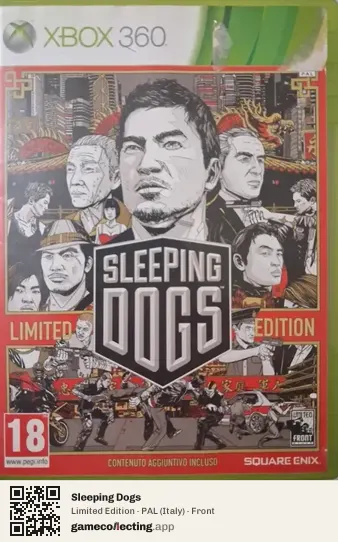 Sleeping Dogs Xbox 360, Italy box front