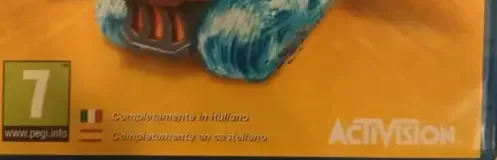 Skylanders: SuperChargers, the PEGI square on its front