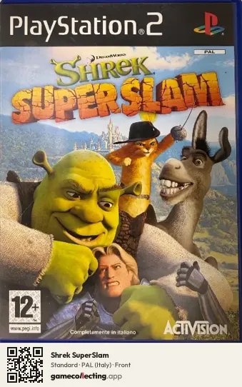 Shrek SuperSlam PlayStation 2, Italy box front