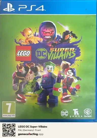 LEGO DC Super-Villains PlayStation 4, Germany box front
