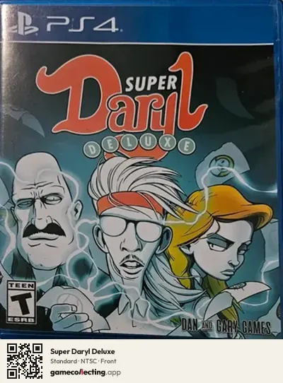 Super Daryl Deluxe PlayStation 4, NTSC box front