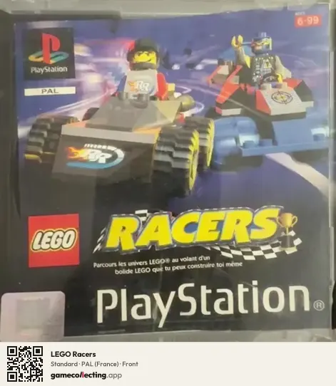 LEGO Racers PlayStation, France box front