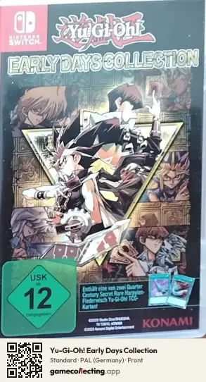 Yu-Gi-Oh! Early Days Collection Nintendo Switch, Germany box front