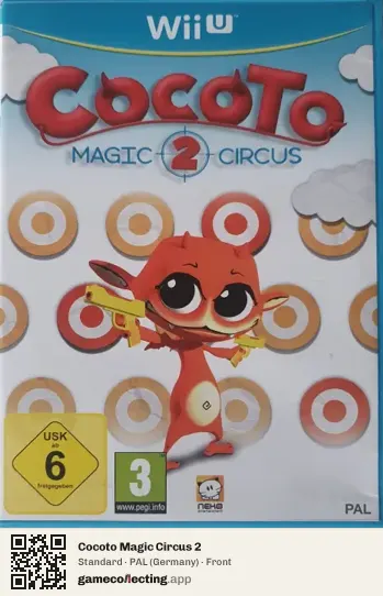 Cocoto Magic Circus 2 Nintendo Wii U, Germany box front