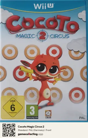 Cocoto Magic Circus 2 Nintendo Wii U, Germany box front