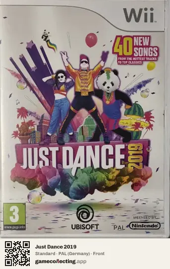 Just Dance 2019 Nintendo Wii, Germany box front