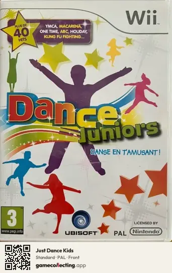 Just Dance Kids Nintendo Wii, PAL box front