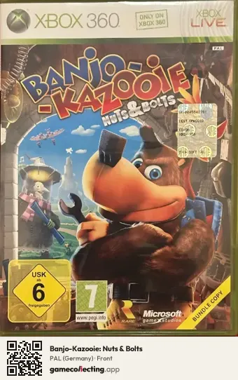 Banjo-Kazooie: Nuts & Bolts Xbox 360, Germany box front