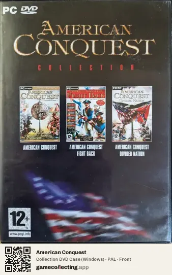 American Conquest Computer, PAL box front