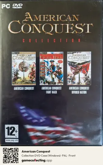 American Conquest Computer, PAL box front