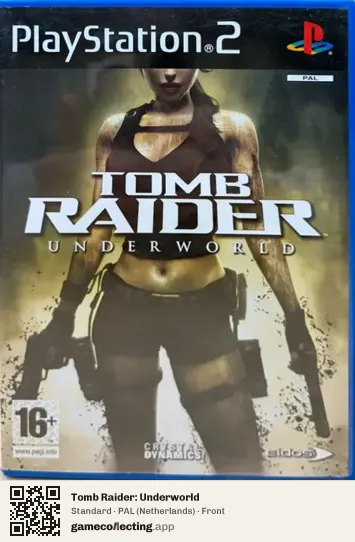 Tomb Raider: Underworld PlayStation 2, Netherlands box front