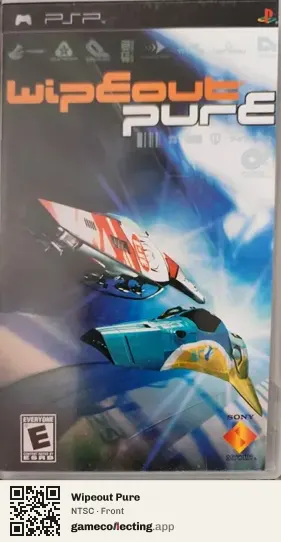 Wipeout Pure PlayStation Portable, NTSC box front