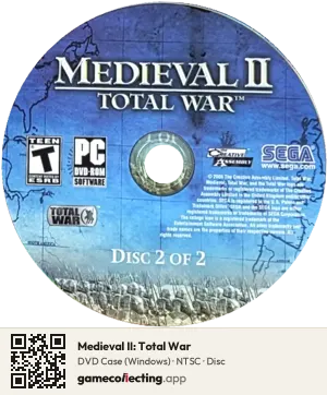 Medieval II: Total War Computer, NTSC disc