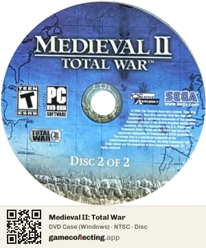 Medieval II: Total War Computer, NTSC disc