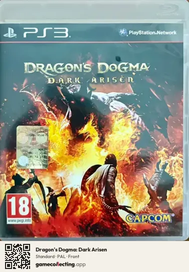 Dragon's Dogma: Dark Arisen PlayStation 3, PAL box front