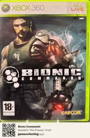 Bionic Commando Xbox 360, France box front