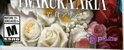 Iwakura Aria, the ESRB box on its front