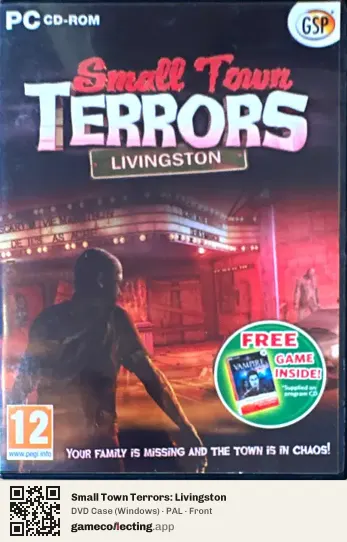 Small Town Terrors: Livingston Computer, PAL box front