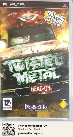 Twisted Metal: Head-On PlayStation Portable, PAL box front