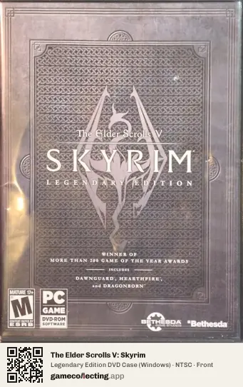 The Elder Scrolls V: Skyrim Computer, NTSC box front